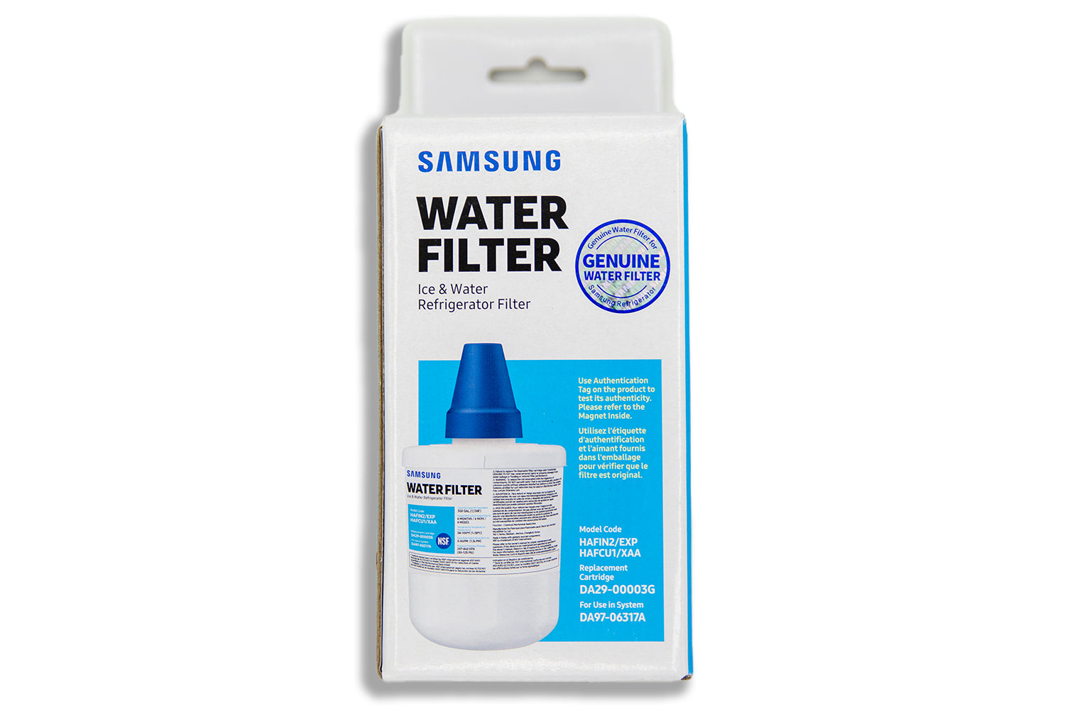 GetUSCart- Samsung Genuine DA29-00003G Refrigerator Water Filter, 1 Pack  (Packaging may vary))